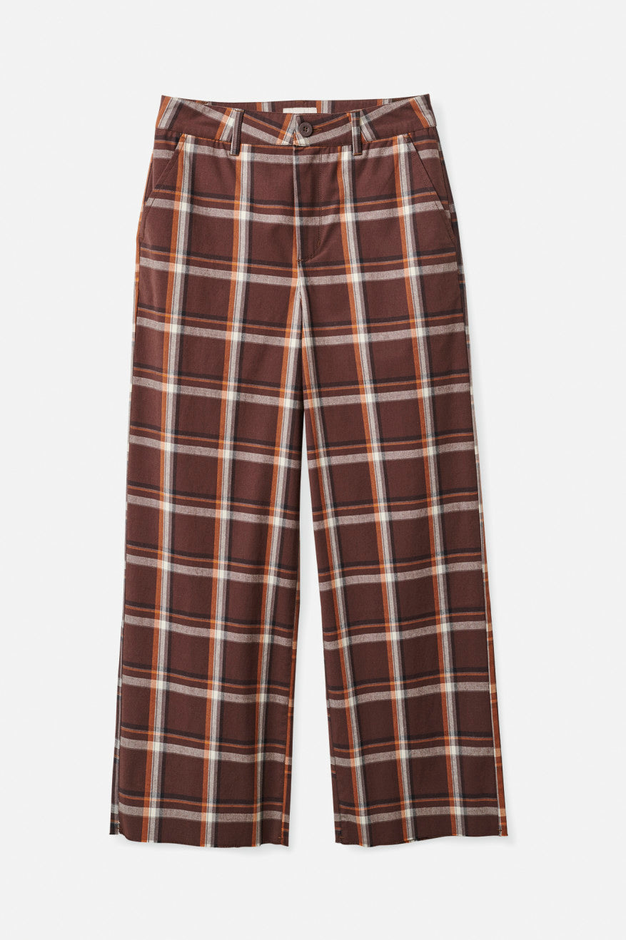 Victory Wide Leg Pant - Seal Brown - Image 2